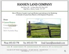 Hansen Land Company: Foothills Alberta Real Estate